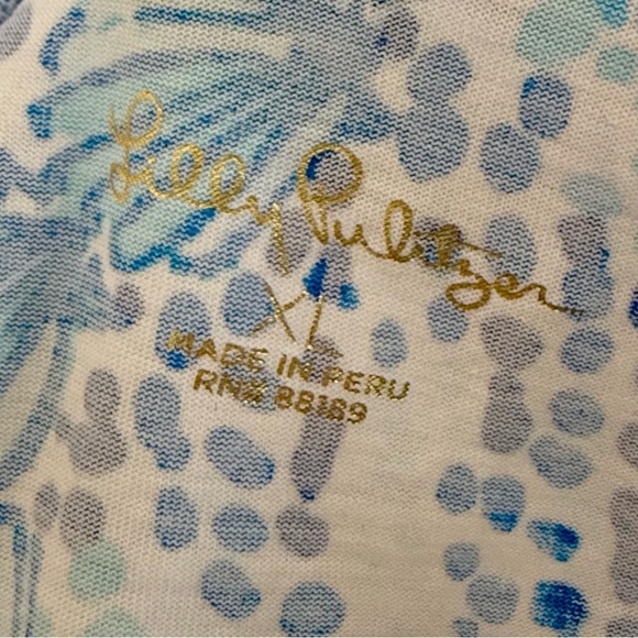 RARE_Lilly Pulitzer Kristen Swing Dress Resort White Sway With Me Excellent Cond - Picture 9 of 9